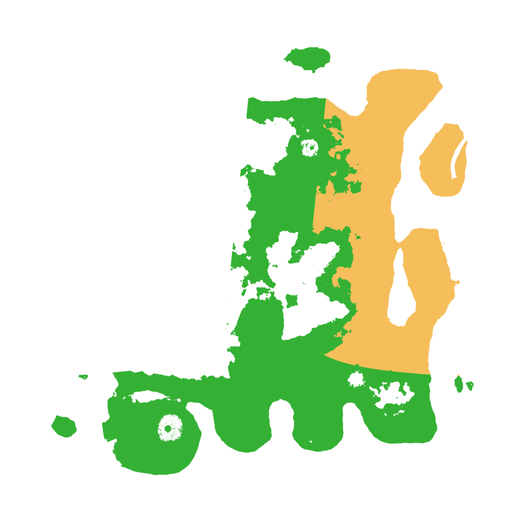 Biome Rust Map: Procedural Map, Size: 3000, Seed: 1642147788