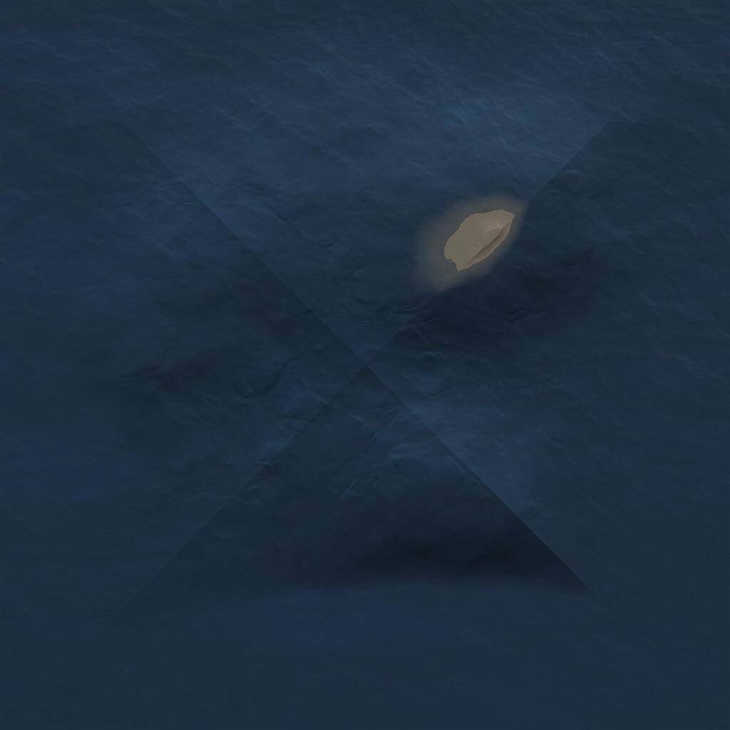 Rust Map: Procedural Map, Size: 1000, Seed: 14325426, 1 Monuments