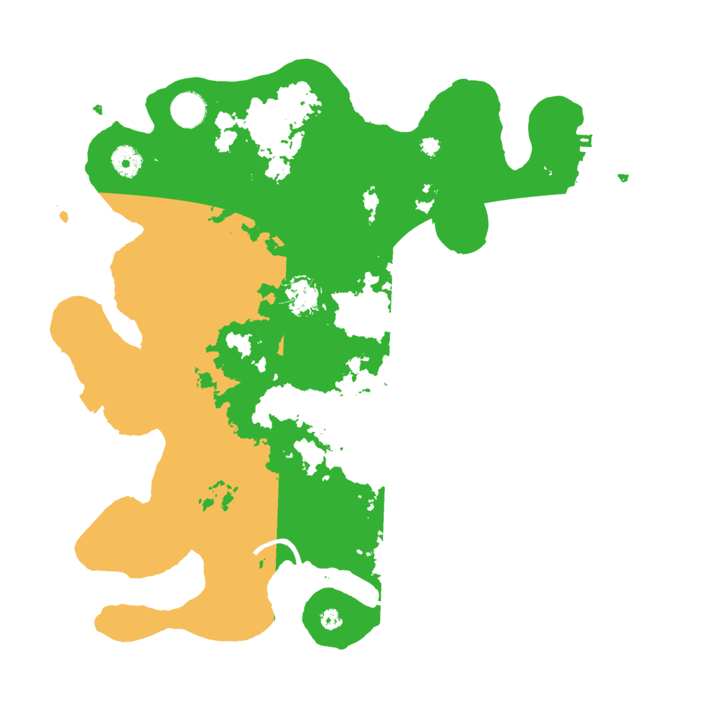 Biome Rust Map: Procedural Map, Size: 3500, Seed: 1141245351