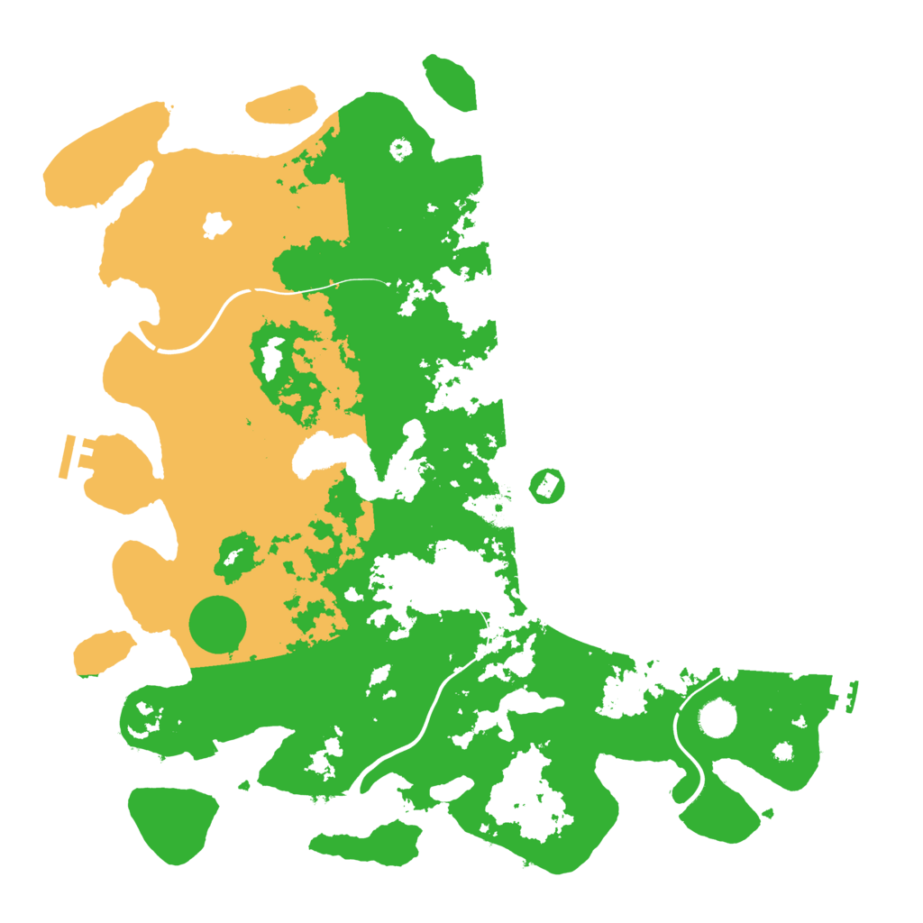 Biome Rust Map: Procedural Map, Size: 4250, Seed: 1416991549