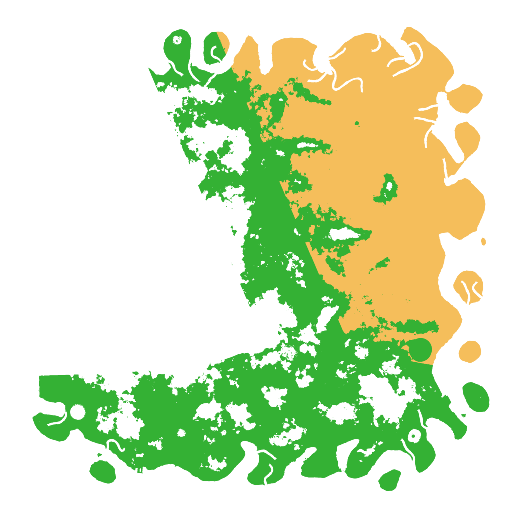 Biome Rust Map: Procedural Map, Size: 6000, Seed: 2113240096