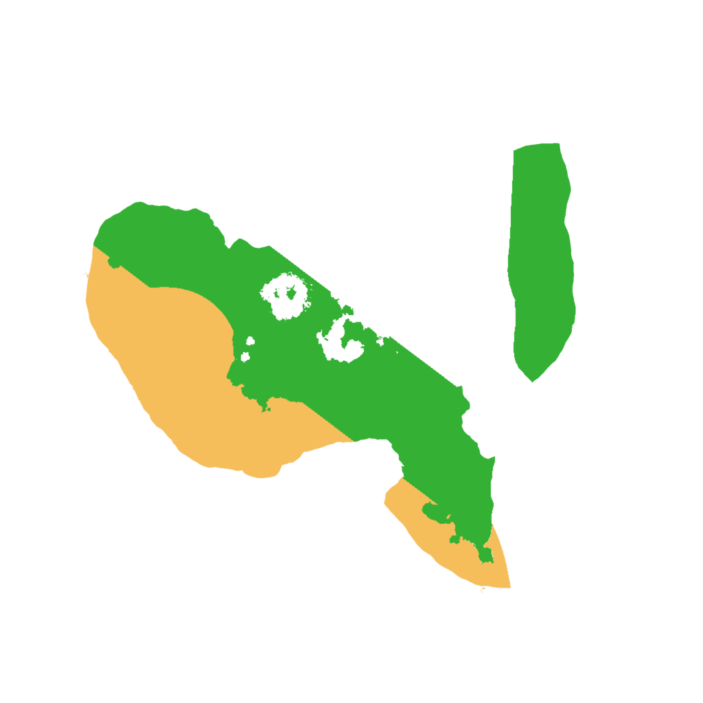Biome Rust Map: Procedural Map, Size: 1600, Seed: 87401244