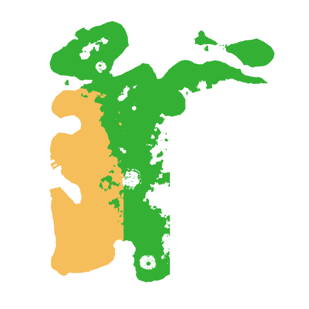 Biome Rust Map: Procedural Map, Size: 3000, Seed: 1450026376