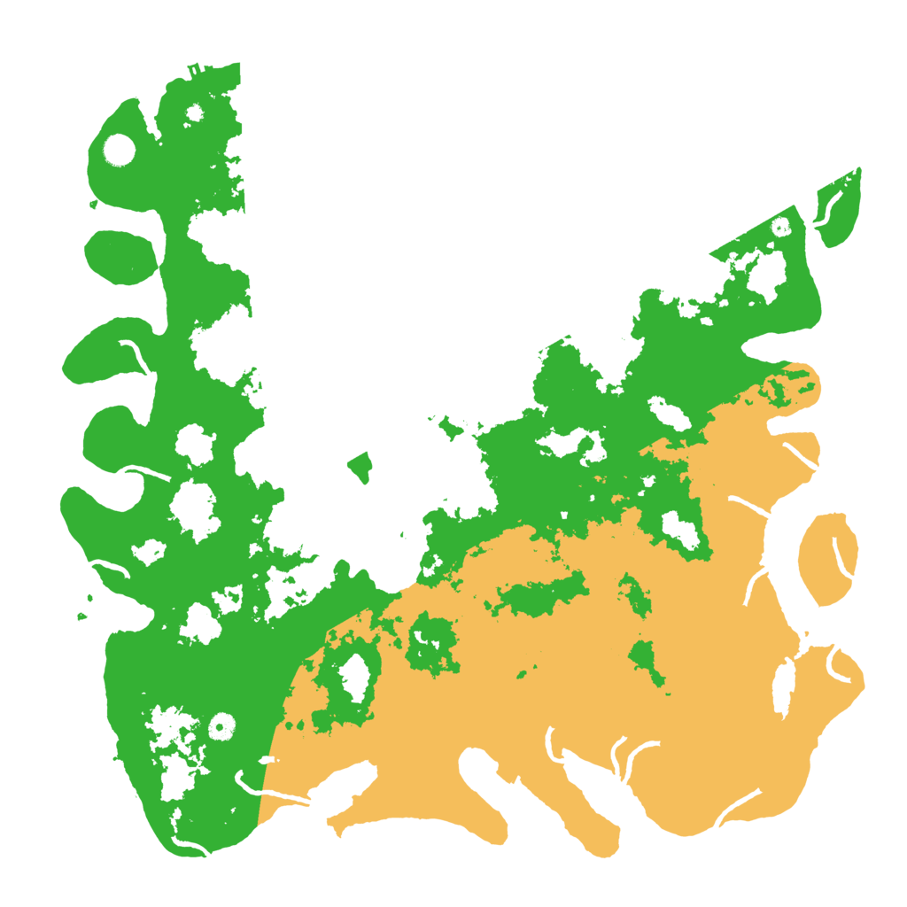 Biome Rust Map: Procedural Map, Size: 5000, Seed: 56378