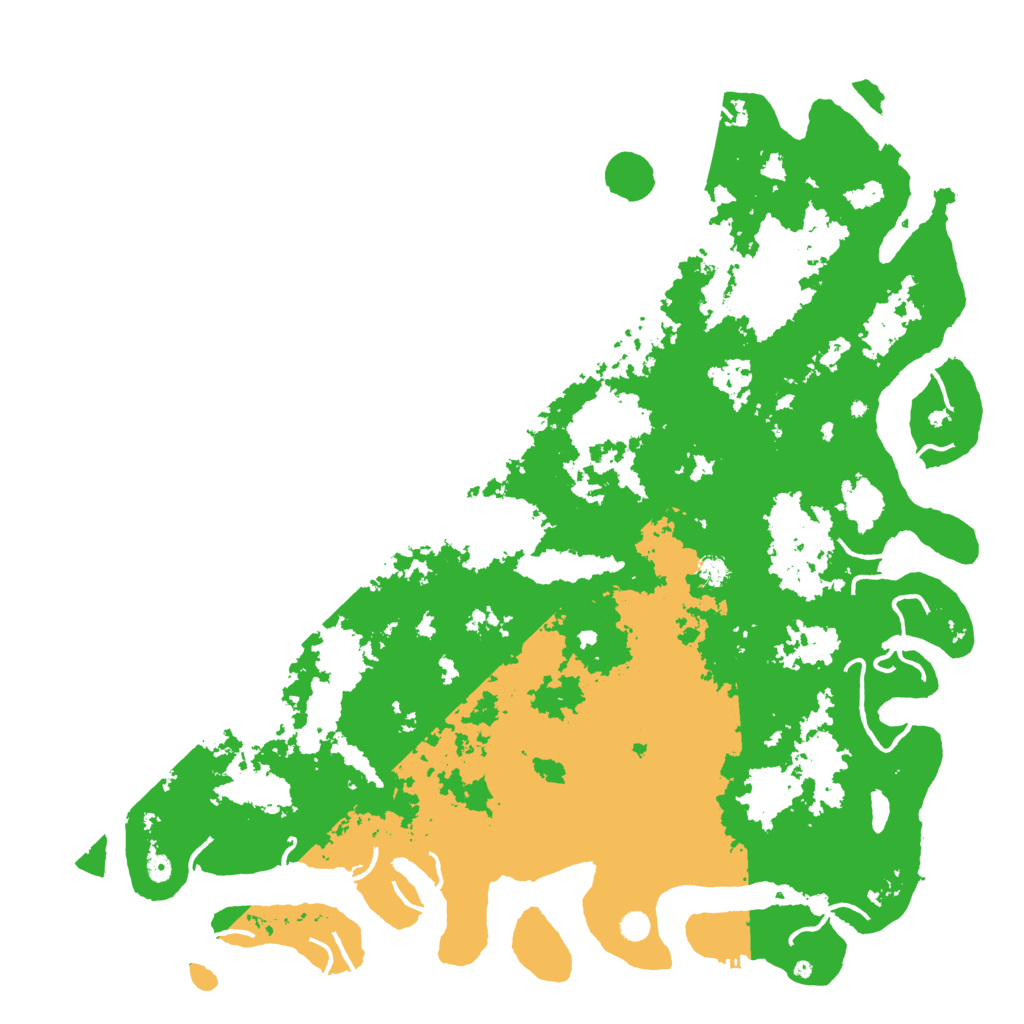 Biome Rust Map: Procedural Map, Size: 6000, Seed: 1419572075