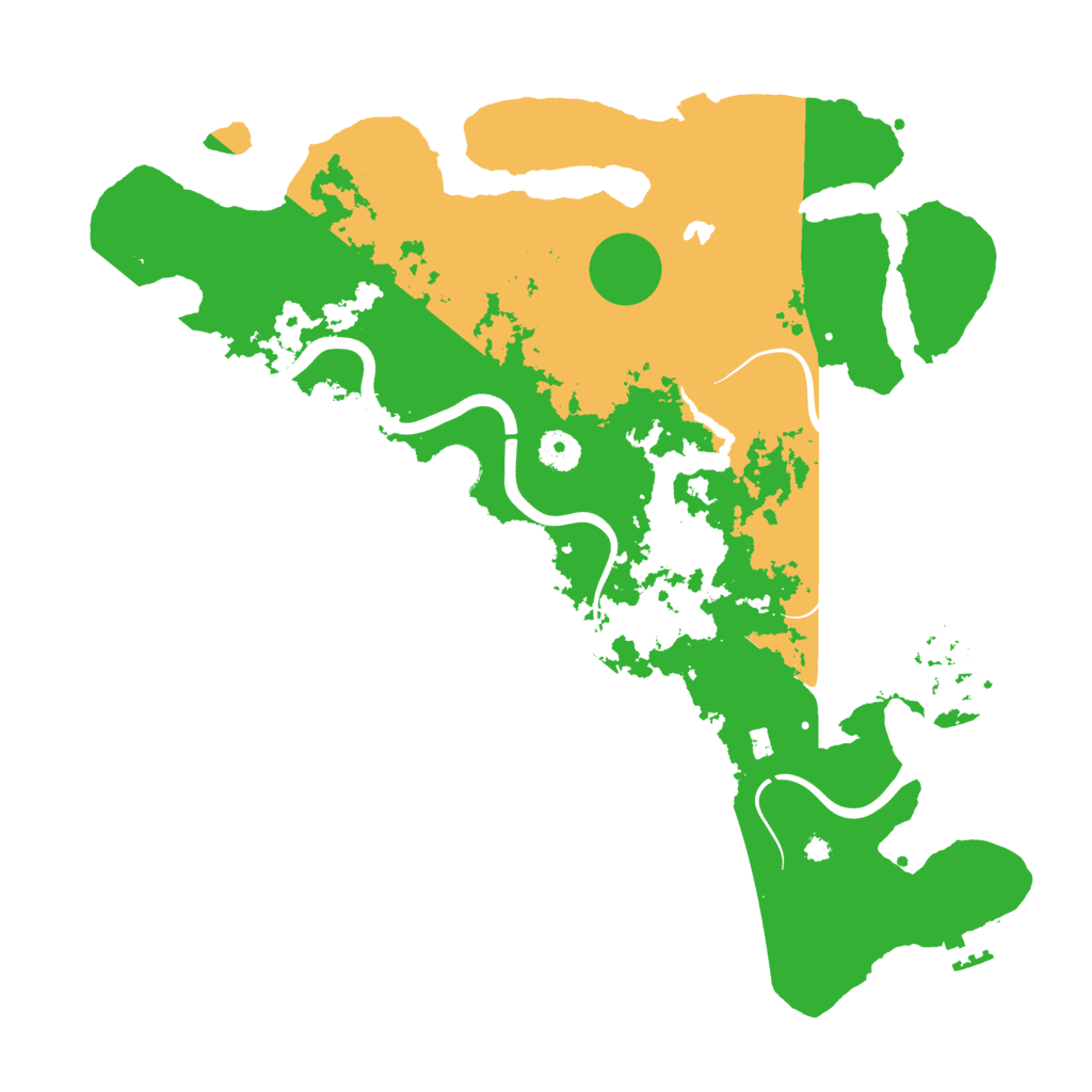 Biome Rust Map: Procedural Map, Size: 4000, Seed: 59583207