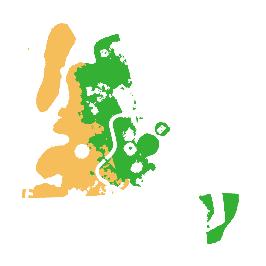 Biome Rust Map: Procedural Map, Size: 3250, Seed: 1328211