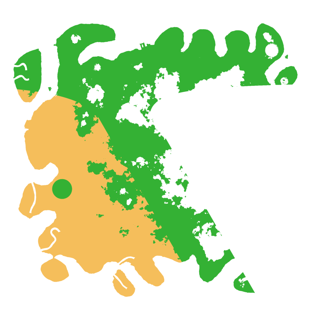 Biome Rust Map: Procedural Map, Size: 4250, Seed: 2391
