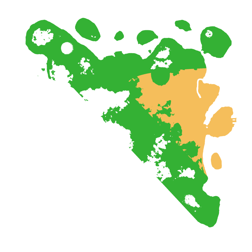 Biome Rust Map: Procedural Map, Size: 3700, Seed: 1097918487