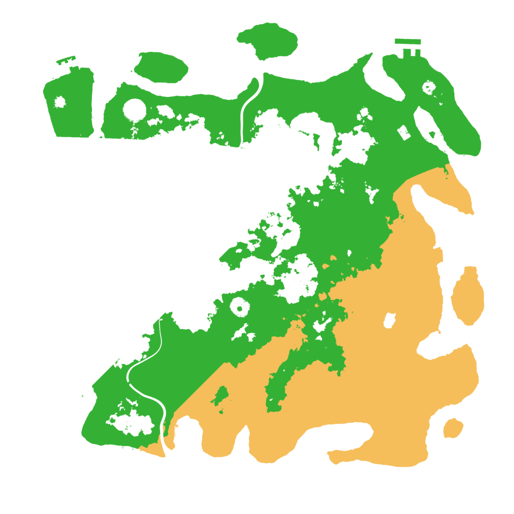 Biome Rust Map: Procedural Map, Size: 4000, Seed: 764838379