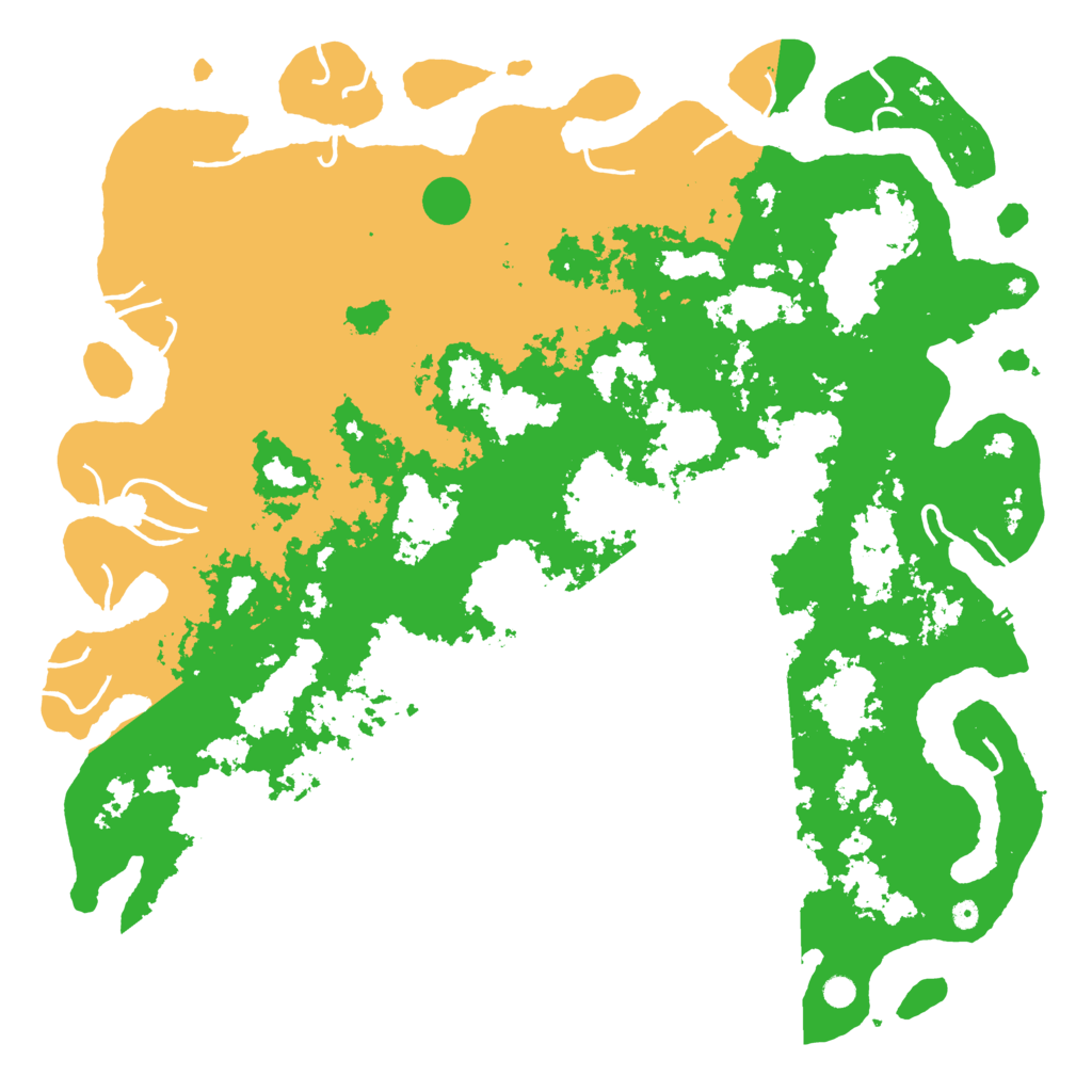Biome Rust Map: Procedural Map, Size: 6000, Seed: 809