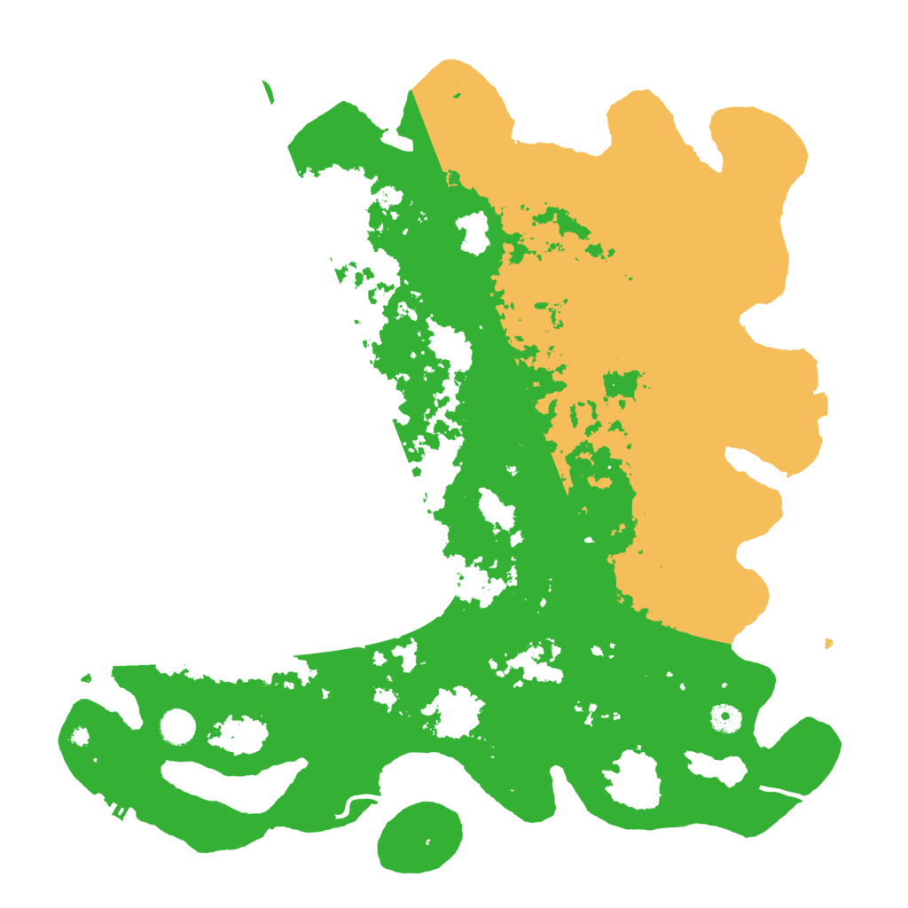 Biome Rust Map: Procedural Map, Size: 4500, Seed: 1520018854