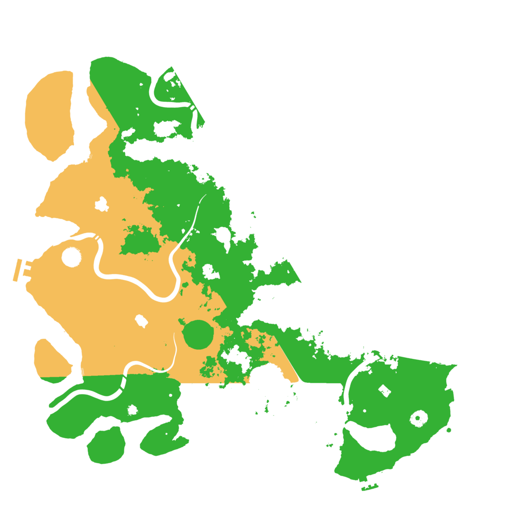 Biome Rust Map: Procedural Map, Size: 4560, Seed: 828923788
