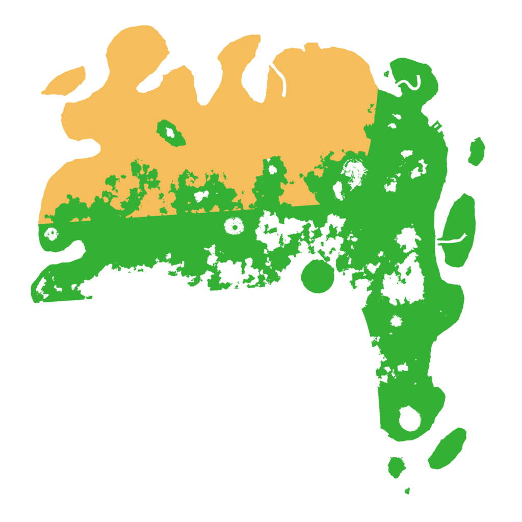 Biome Rust Map: Procedural Map, Size: 4250, Seed: 59734182