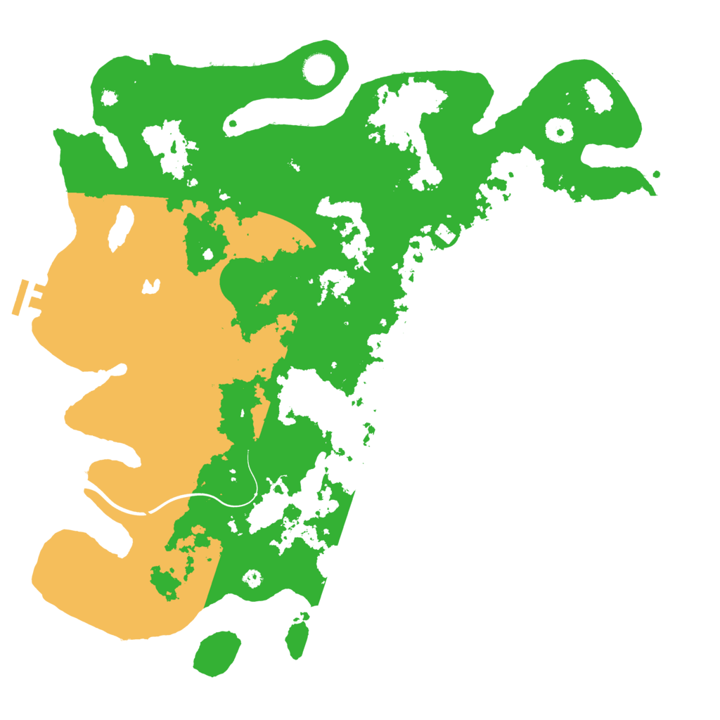 Biome Rust Map: Procedural Map, Size: 4000, Seed: 152404736