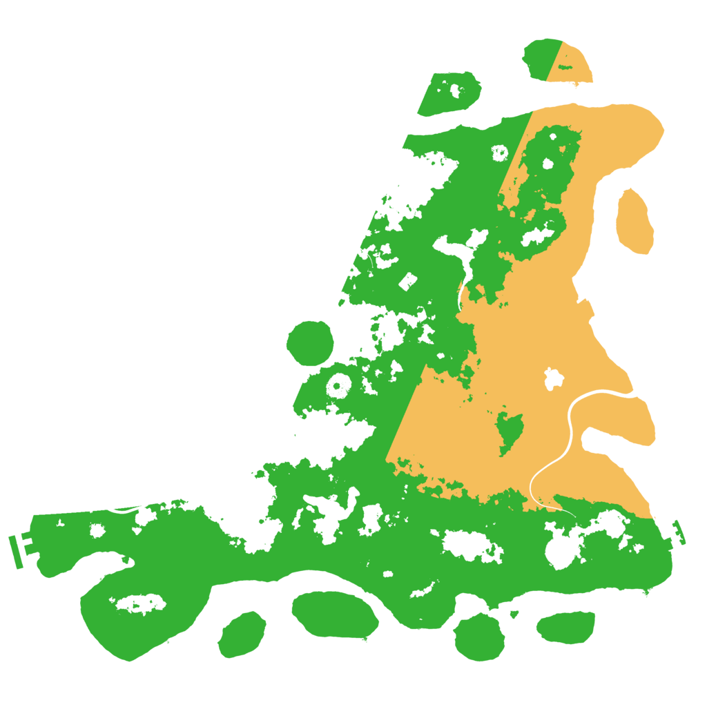 Biome Rust Map: Procedural Map, Size: 4250, Seed: 272169164