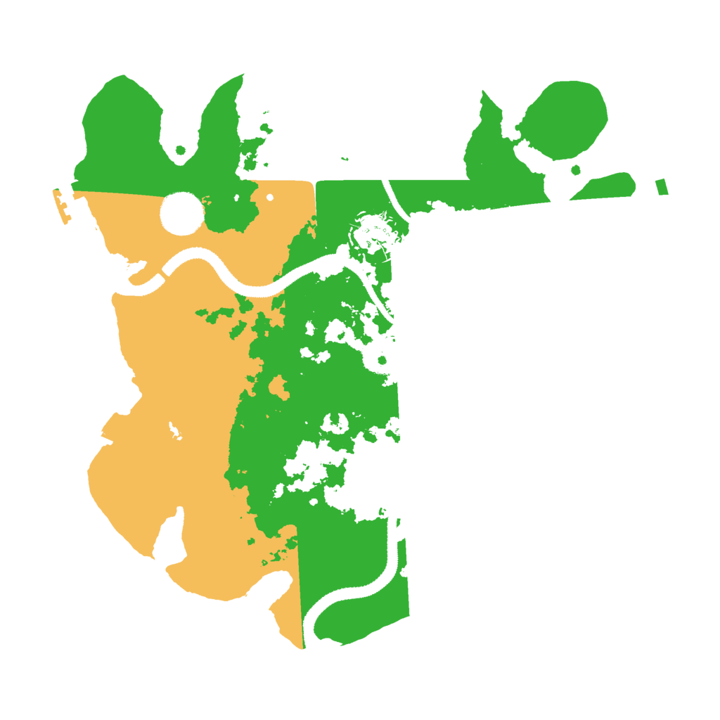 Biome Rust Map: Procedural Map, Size: 3000, Seed: 1493533444