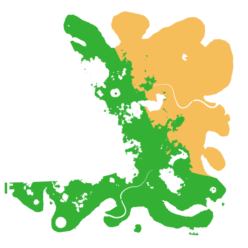Biome Rust Map: Procedural Map, Size: 4000, Seed: 60220024