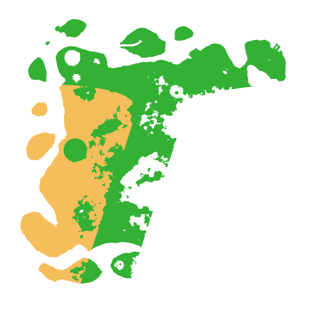 Biome Rust Map: Procedural Map, Size: 3500, Seed: 835826604