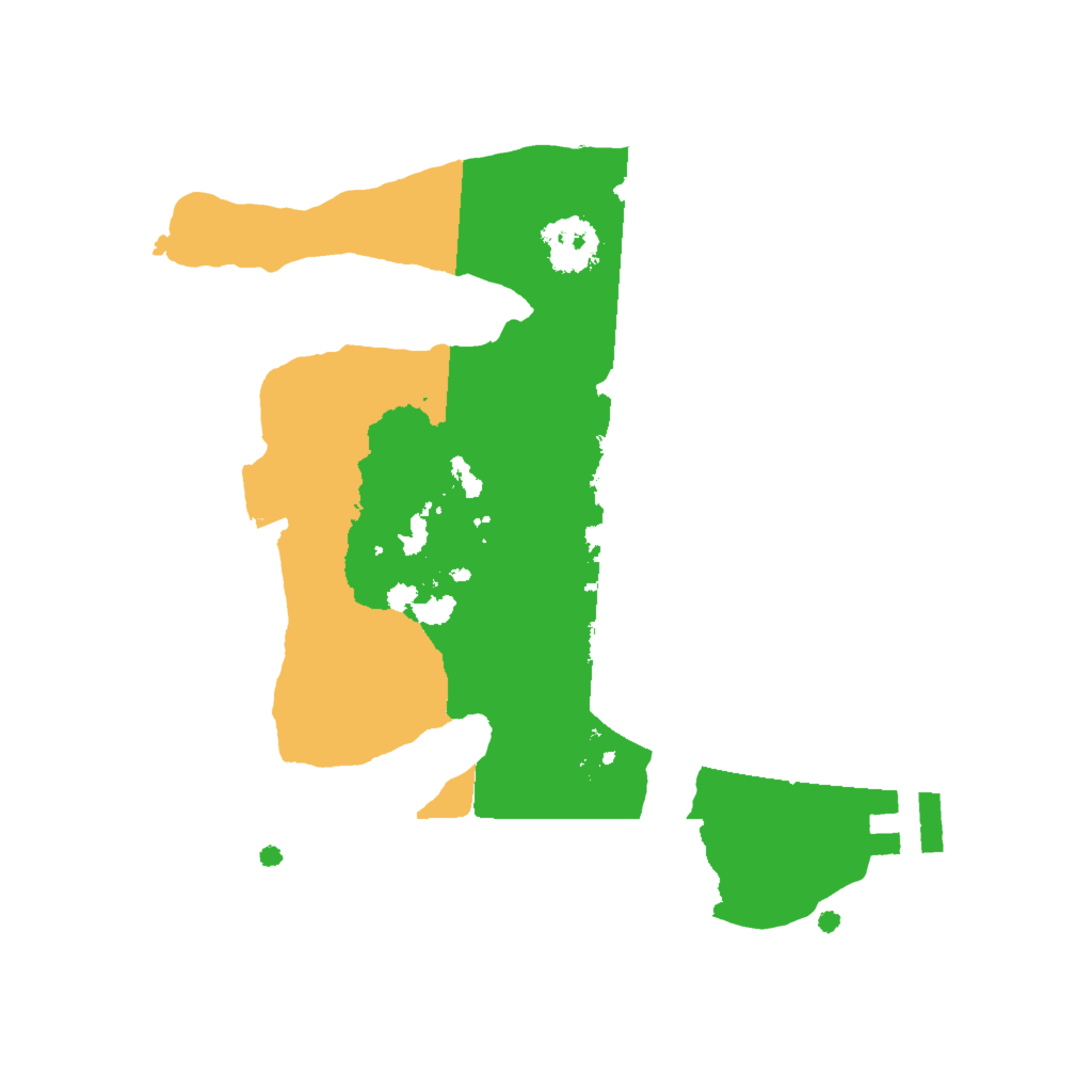 Biome Rust Map: Procedural Map, Size: 2000, Seed: 13337