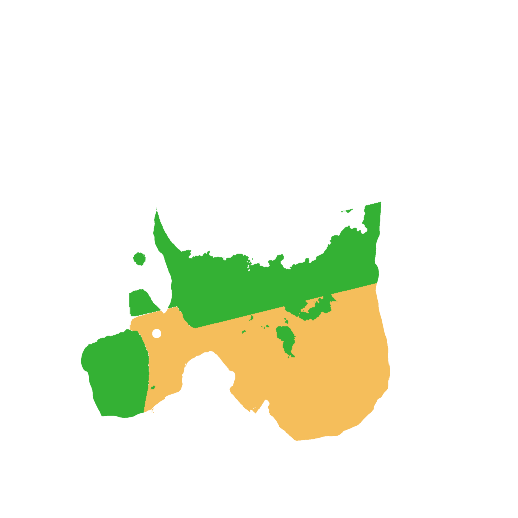 Biome Rust Map: Procedural Map, Size: 1696, Seed: 1