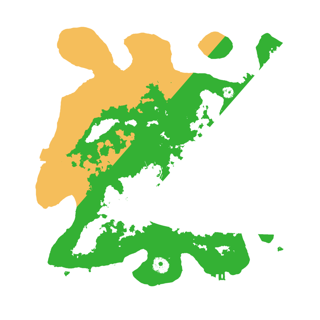 Biome Rust Map: Procedural Map, Size: 3000, Seed: 1314820517