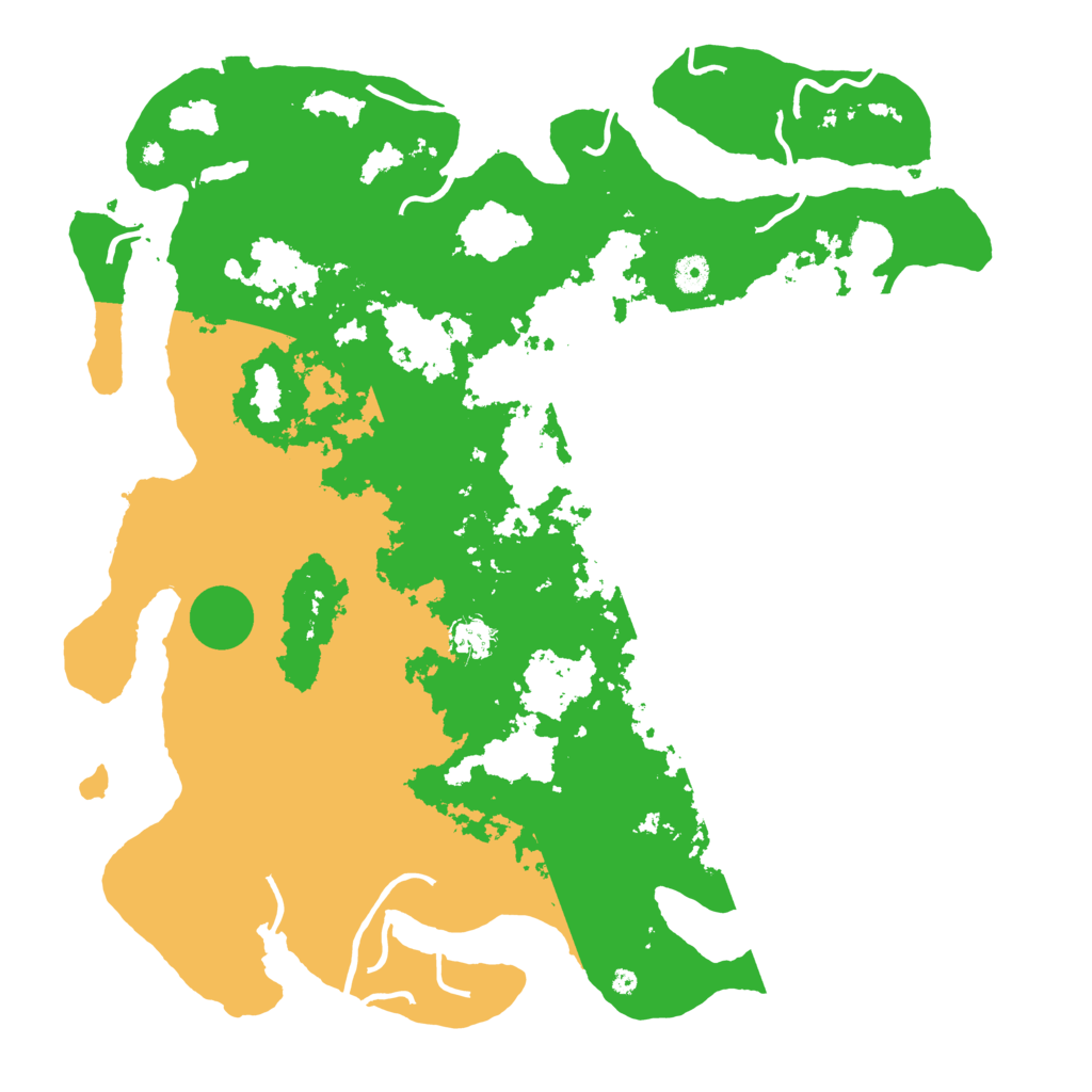 Biome Rust Map: Procedural Map, Size: 4500, Seed: 2597362