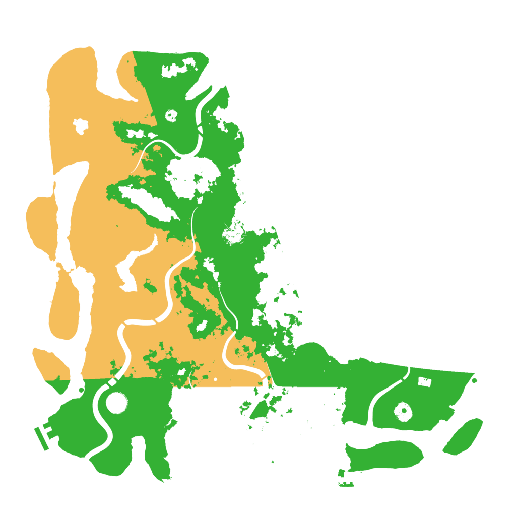 Biome Rust Map: Procedural Map, Size: 4250, Seed: 589747023