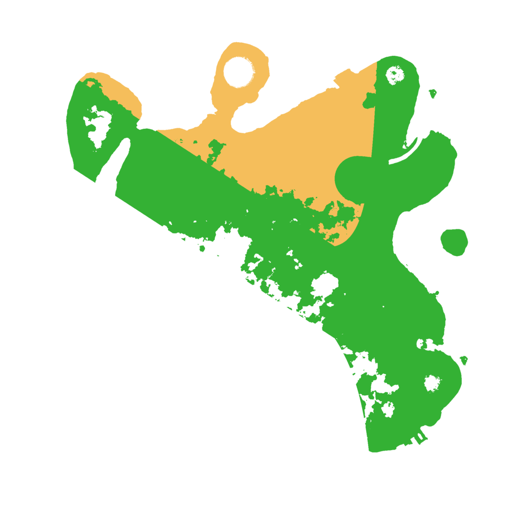 Biome Rust Map: Procedural Map, Size: 3000, Seed: 6258235