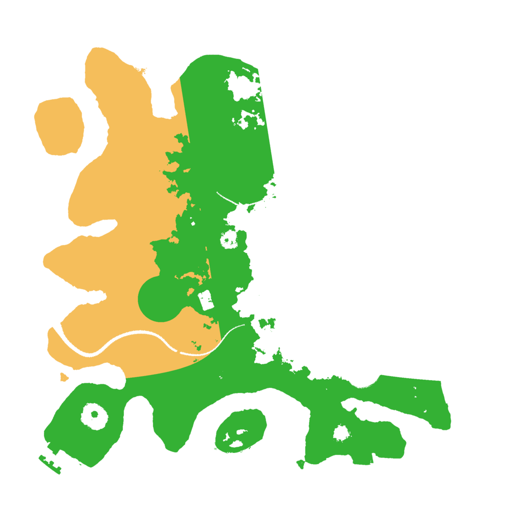 Biome Rust Map: Procedural Map, Size: 3000, Seed: 5646456