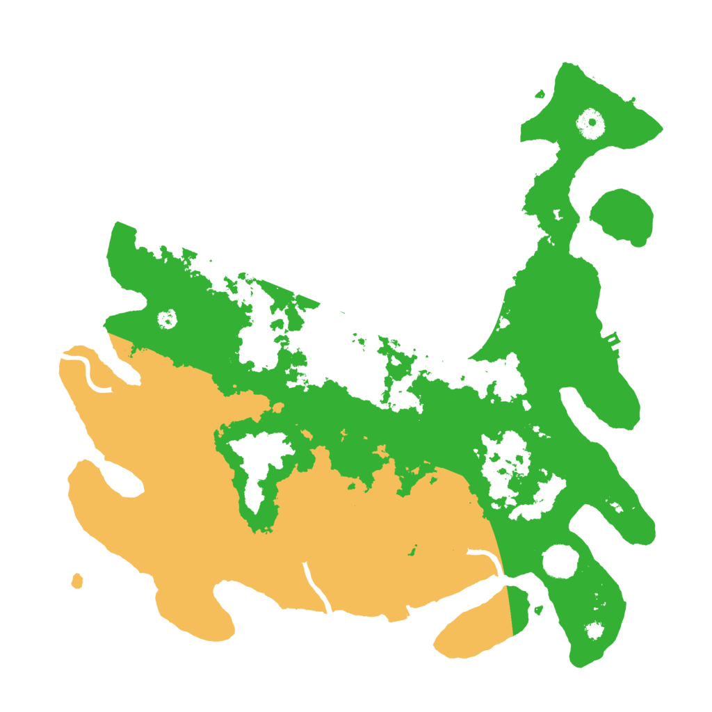 Biome Rust Map: Procedural Map, Size: 3750, Seed: 61426258