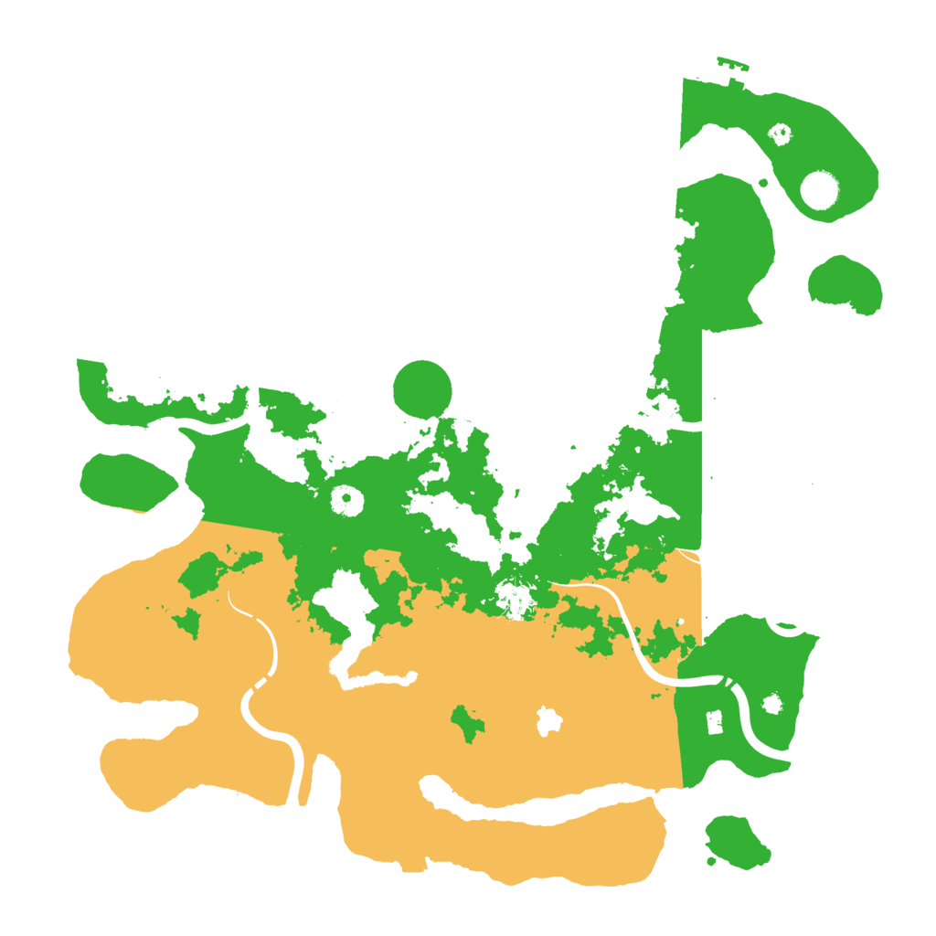 Biome Rust Map: Procedural Map, Size: 4300, Seed: 678969