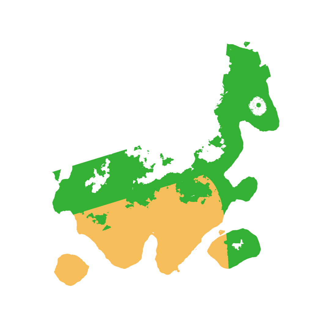 Biome Rust Map: Procedural Map, Size: 2700, Seed: 657567