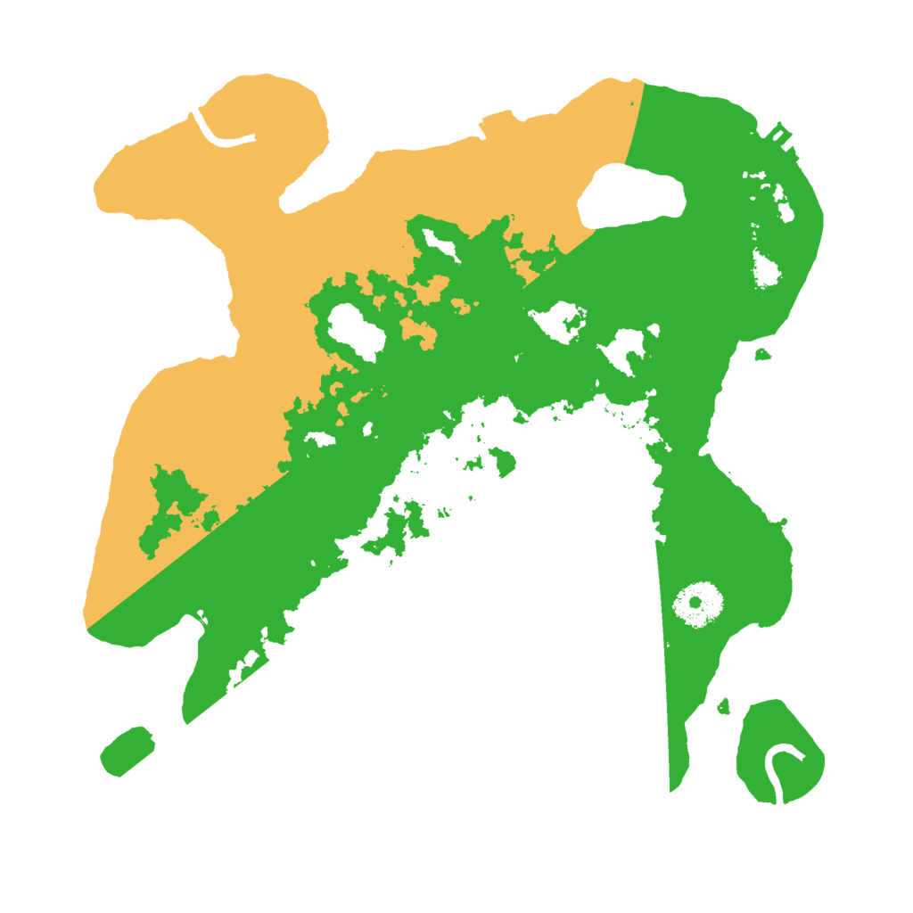 Biome Rust Map: Procedural Map, Size: 3000, Seed: 395197337