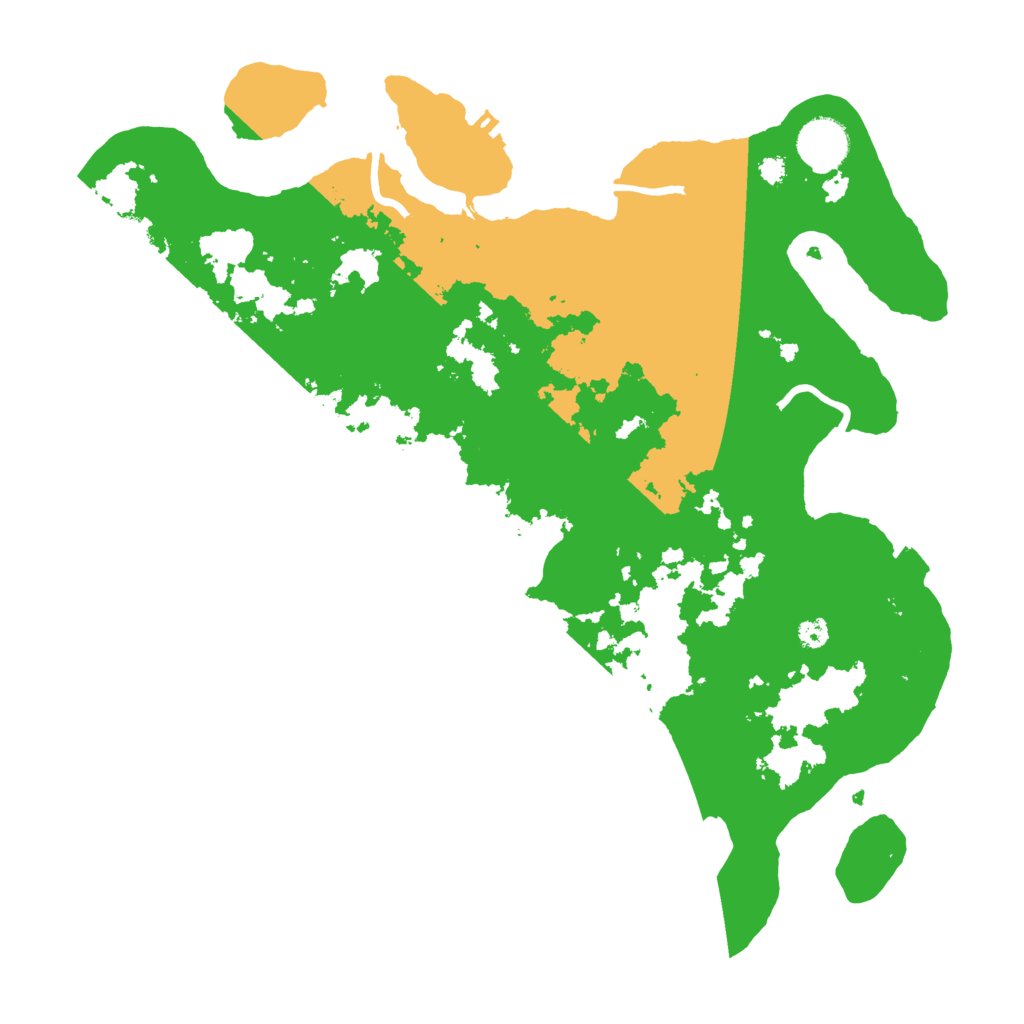 Biome Rust Map: Procedural Map, Size: 3500, Seed: 1037643621