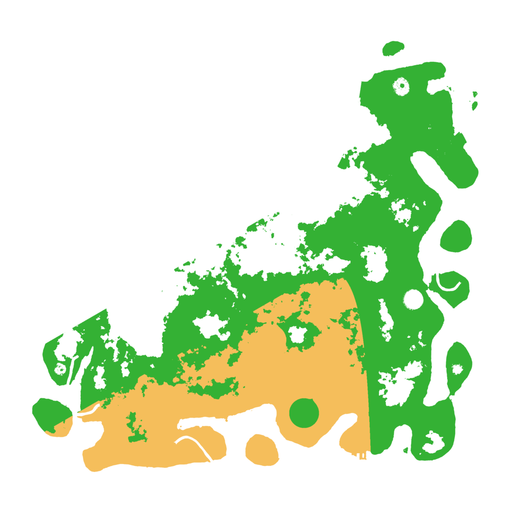 Biome Rust Map: Procedural Map, Size: 4500, Seed: 552211475
