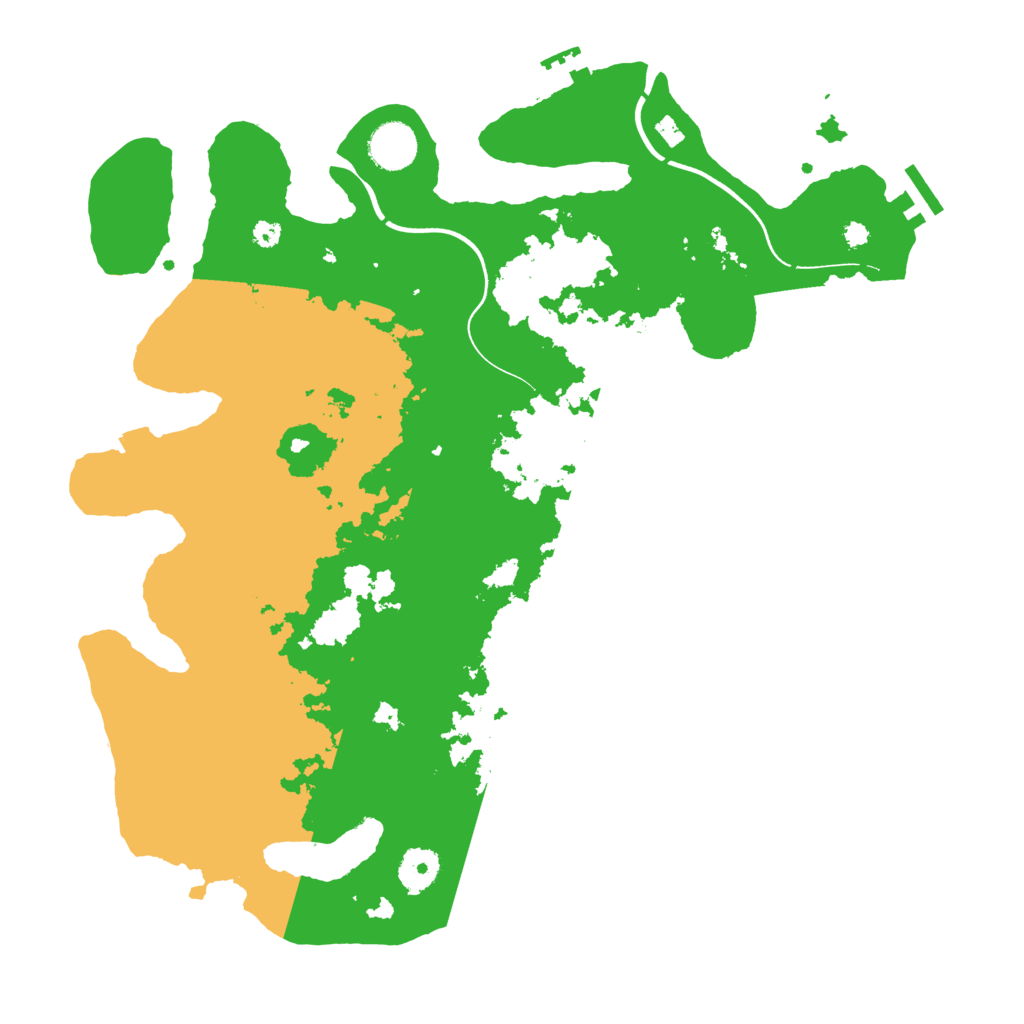 Biome Rust Map: Procedural Map, Size: 3750, Seed: 234627140