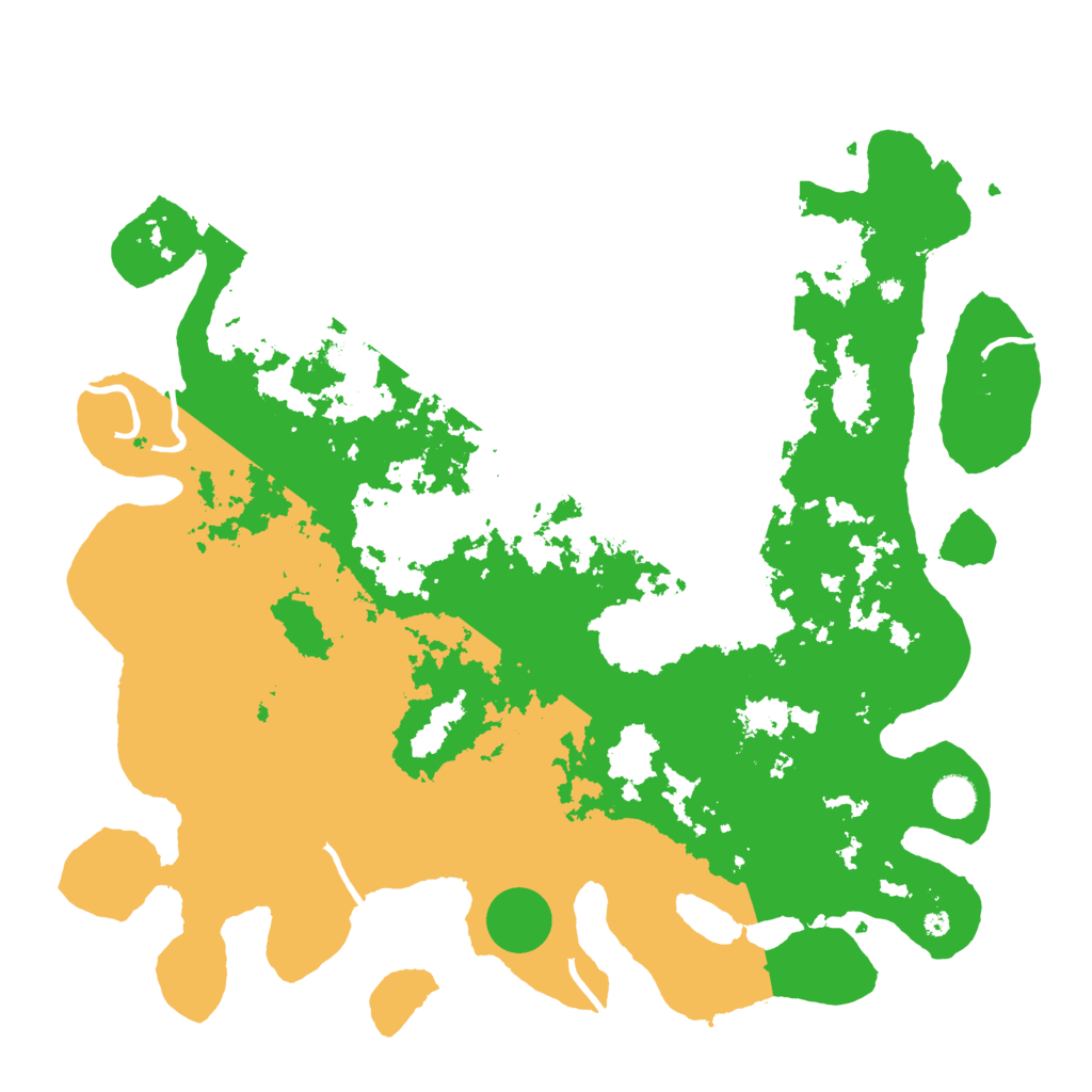 Biome Rust Map: Procedural Map, Size: 4400, Seed: 14376962