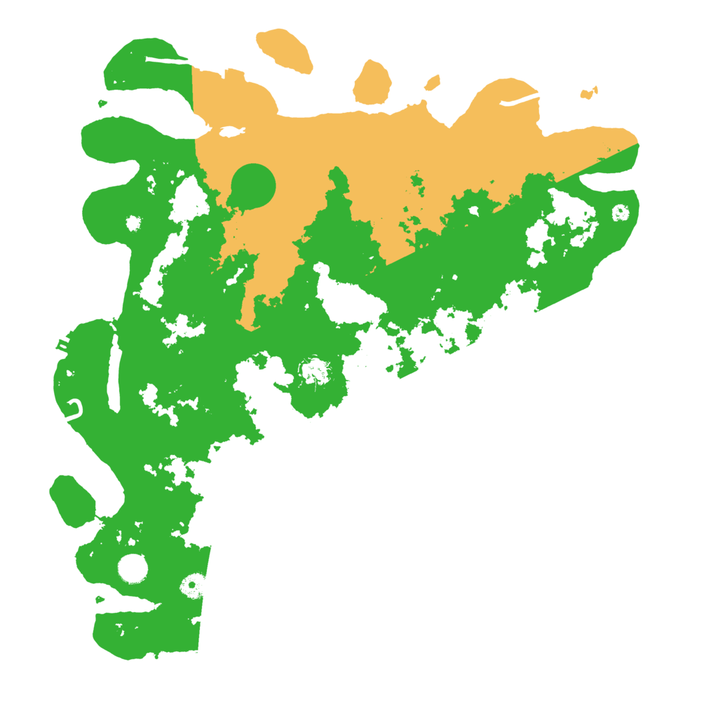 Biome Rust Map: Procedural Map, Size: 4250, Seed: 40529945