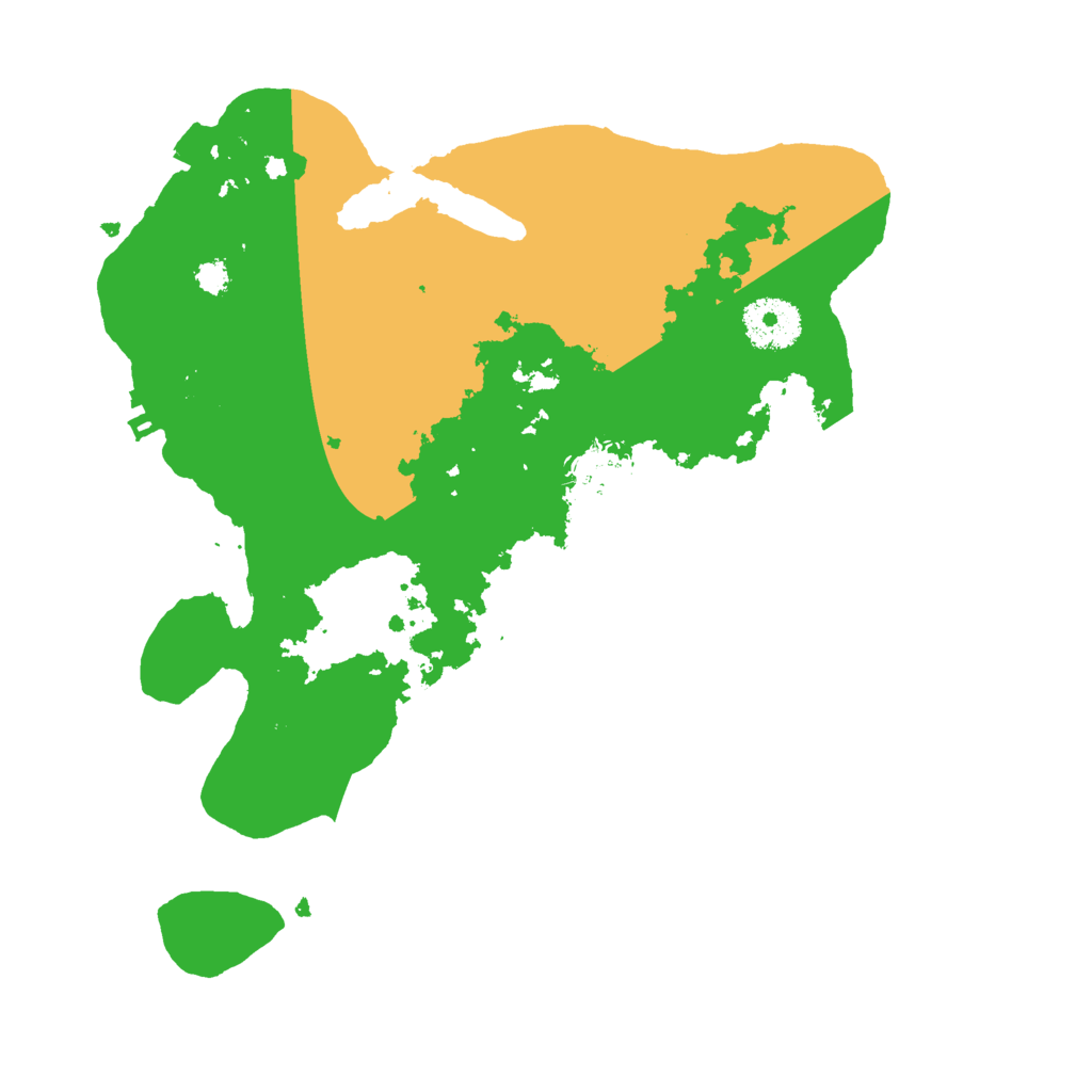 Biome Rust Map: Procedural Map, Size: 3000, Seed: 820648119