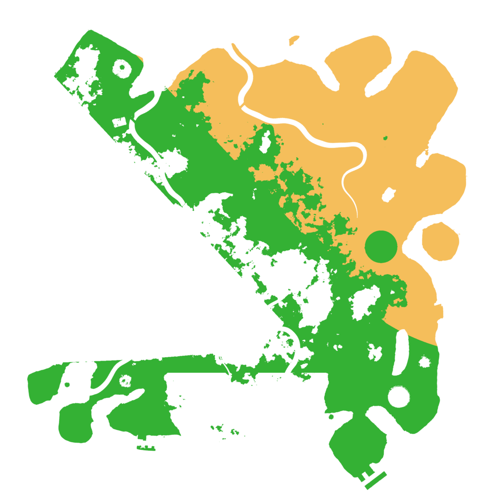 Biome Rust Map: Procedural Map, Size: 4050, Seed: 2032914516