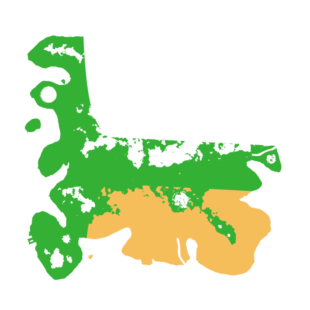 Biome Rust Map: Procedural Map, Size: 3400, Seed: 84894781