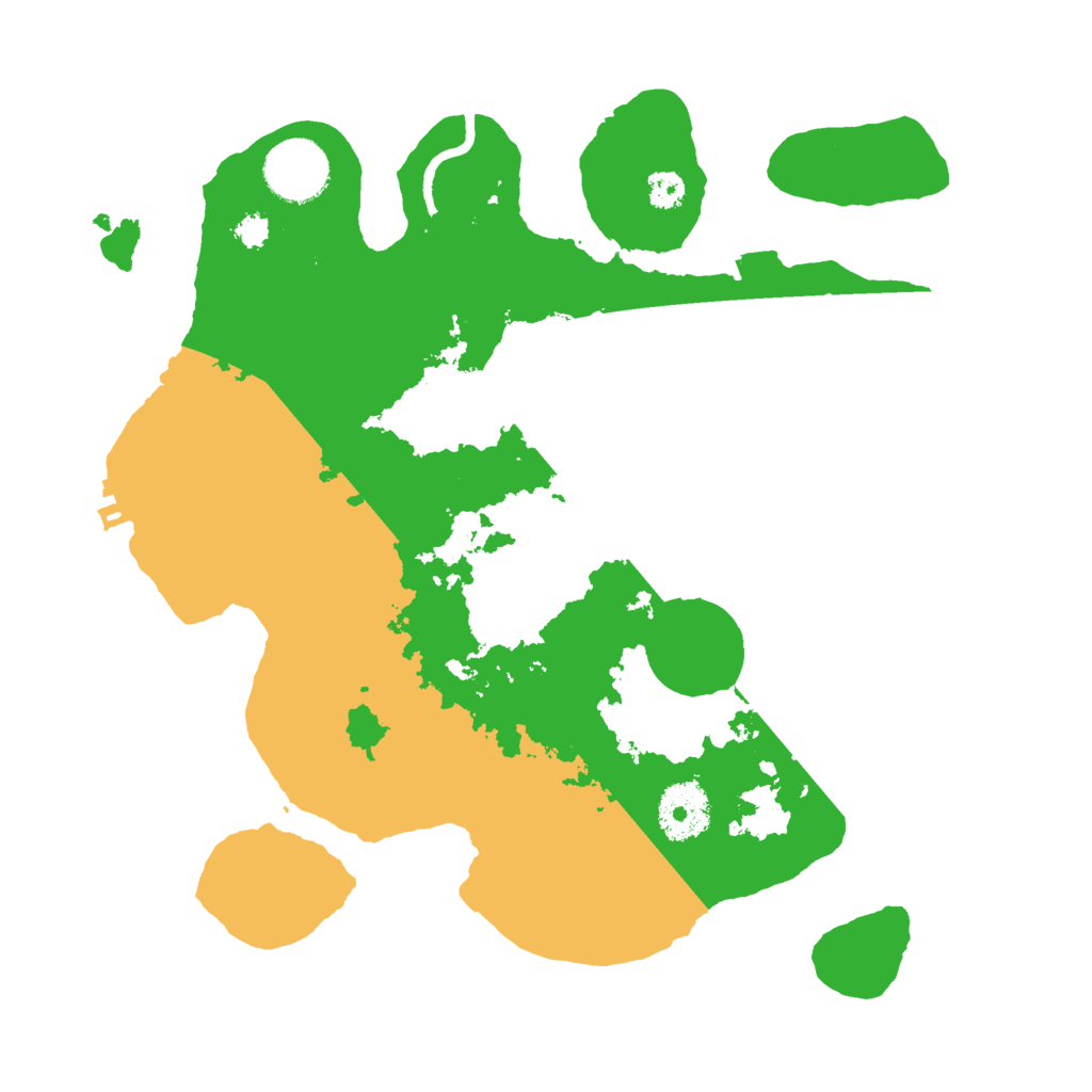 Biome Rust Map: Procedural Map, Size: 3000, Seed: 63184563