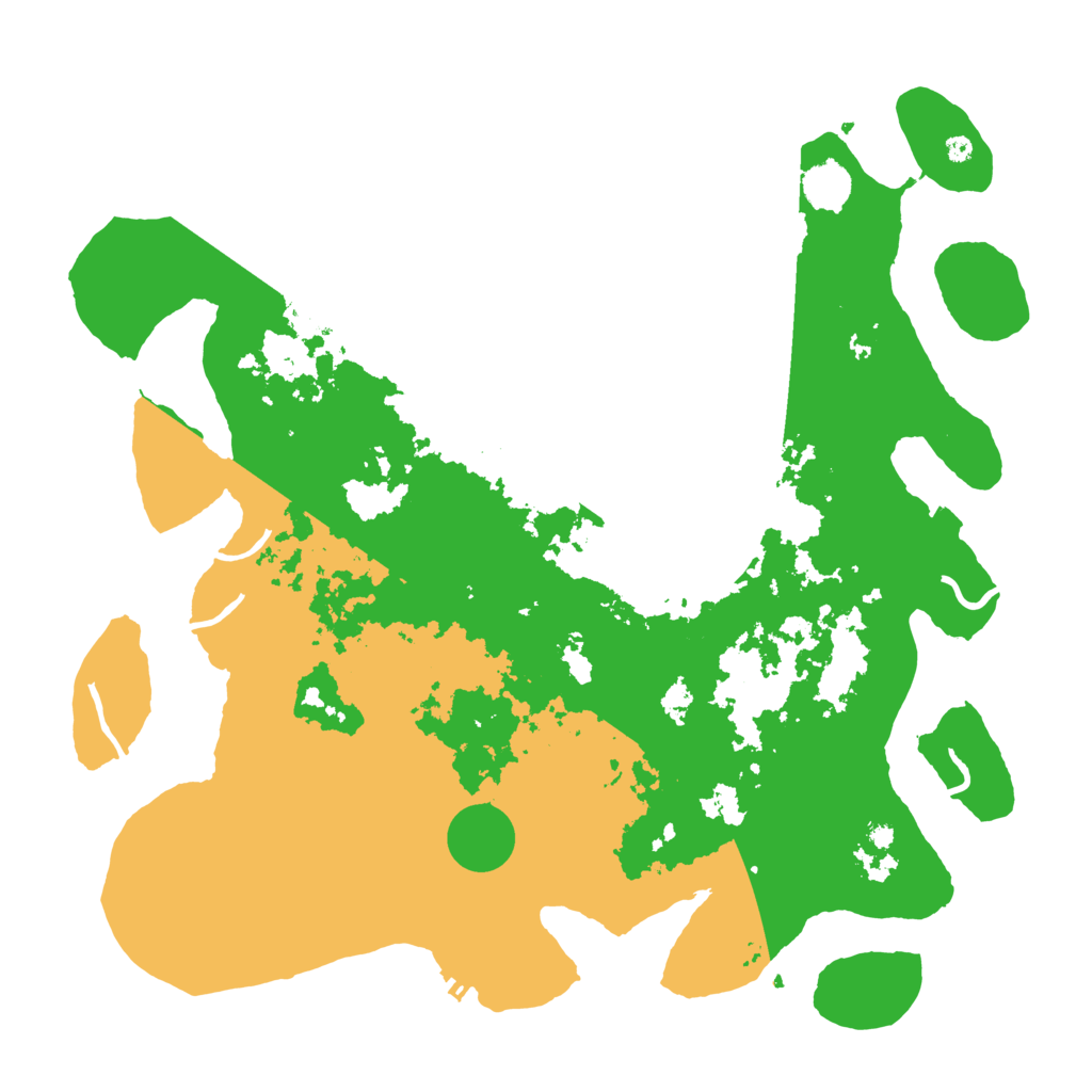 Biome Rust Map: Procedural Map, Size: 4250, Seed: 840164887