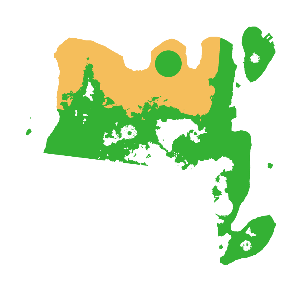 Biome Rust Map: Procedural Map, Size: 3000, Seed: 478889516