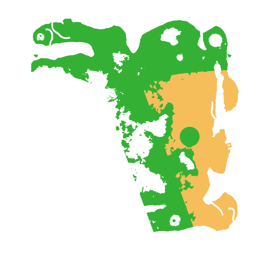 Biome Rust Map: Procedural Map, Size: 3500, Seed: 1114215938