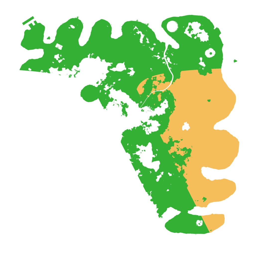 Biome Rust Map: Procedural Map, Size: 4000, Seed: 1278237642