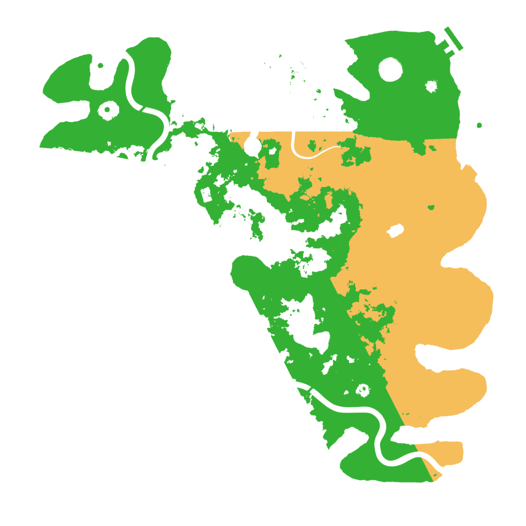 Biome Rust Map: Procedural Map, Size: 4000, Seed: 1278237642