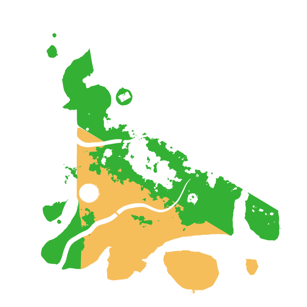 Biome Rust Map: Procedural Map, Size: 3000, Seed: 1873967876