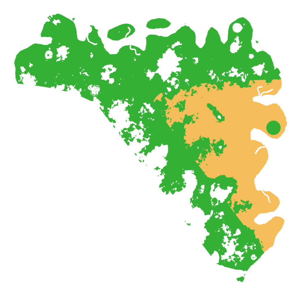 Biome Rust Map: Procedural Map, Size: 5500, Seed: 38163420